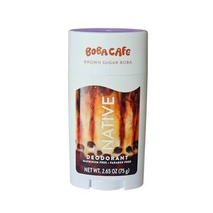 Native Limited Edition Deodorant Boba Cafe Brown Sugar 2.65 Oz NEW